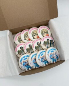 Custom printed cookies for birthdays